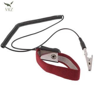 Dây đeo cổ tay VRZ Chống tĩnh điện ESD Dây xả Dây đeo cổ tay tĩnh điện có kẹp HOT