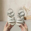 QCCC dép quai hậu cho bé gái sandal đi mùa hè da pu êm chân 719 Chip & mom
