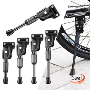DWEL Trẻ Em Xe Đạp Chân Đế Xe Đạp Phần Chống Trơn Trượt Xe Đạp Đường Bộ Bên Chân Đế 12 14 16 18 20 22 24 Inch