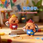 Họa Sĩ Capybara Cao Su Mềm Móc Khóa Hoạt Hình Búp Bê Mặt Dây Chuyền Dễ Thương Ba Lô Phụ Kiện Nhỏ Cho Bé Gái