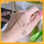 VFZ Thời Trang Sáng Bóng Bướm Nelace Nữ Tinh Tế Hai Lớp Xương Đòn Dây Xích Mát Ne Cho Nữ Món Quà Trang Sức Louislifecool