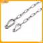 VFZ M4 M5 M6 M7 M8 Thép không gỉ Carabiner Carbine Snap Hook có lỗ khóa lò xo Bule Key Ring Louislifecool