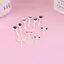 10 Cái / bộ Mini Hoạt Hình Dễ Thương Mắt Kawaii Bữa Trưa Hộp Bento Thực Phẩm Trái Cây Pis Nĩa Toppers Trang Trí [Vn]