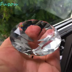 FUJIOU Kim Cương Nhân Tạo Thời Trang Chất Lượng Cao Trang Trí Nhà Cửa Thủ Công Cắt 40 Mm Kính Trọng Lượng Giấy
