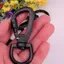 Carabiner tự động loại D đa chức năng có vòng xoay xoay cho móc khóa ngoài trời Móc xích thú cưng VN