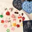 Khung Ảnh 3D Trái Tim Khuôn Silicon Dâu Anh Đào Pentagram Khuôn Móng Tay Nghệ Thuật Trang Trí DIY Thiết Kế Dập Tấm Làm Móng Tay Khuôn VN