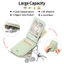 Dây Kéo Đựng Thẻ Thiết Kế Nổi Dung Tích Lớn Nhiều Thẻ Đựng Thẻ Nữ Ví Đựng Tiền Xu Có Vòng Chìa Khóa