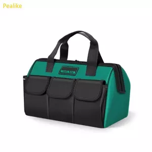 Pealike 13inch Electrician Túi đựng dụng cụ mộc dày dặn Túi bảo trì lớn