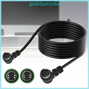 Cáp video GODD Mini Din 4Pin S Đầu nối tấm vàng Nam sang Nam để truyền video