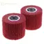 Bánh xe đánh bóng trống GE Bàn chải vẽ dây thép không gỉ chuyên nghiệp Vải không dệt Poly nỉ để đánh bóng bề mặt sơn tự động VN