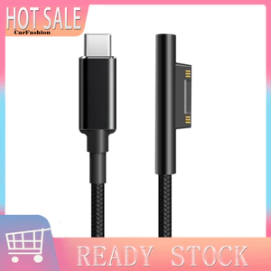 < CarFashion > Cáp Sạc Laptop 65W 15V 4A Từ Tính Tốc Độ Cao PD Sạc Nhanh Type-C Notebook Power Adapter Dây Chuyển Đổi Cho Mic