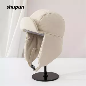Mũ Bomber SHUPUN, Mũ mùa đông đi xe đạp Eiderdown, Ngoài trời Ấm áp dày chống gió Earflap Bonnet dành cho nam nữ