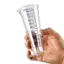 Cốc đo Acrylic cao cấp thực phẩm 100ml có cân - Không chứa BPA, Hoàn hảo để sử dụng nhà bếp và nhà hàng