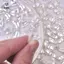 10 Chiếc Nơ Trắng Nơ Hạt Acrylic Rời Miếng Đệm Hạt Quyến Rũ Để Làm Đồ Trang Sức Tìm Bộ Vòng Tay DIY Phụ Kiện Nelace [Mina]