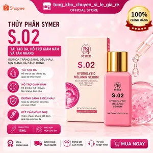 Thủy phân Symer S.02 tái tạo da, hỗ trợ giảm nám và tàn nhang 15ml