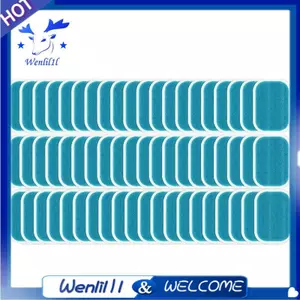 60 Chiếc Miếng Gel Kích Thích Bụng, Miếng Gel Thay Thế Cho Cơ Bụng EMS Cánh Tay Chân Eo Tập Luyện Máy