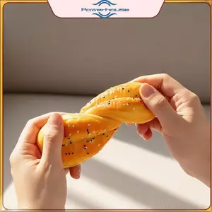 POWER Đồ chơi giảm căng thẳng bột chiên thực tế Đồ chơi cảm giác phục hồi chậm siêu mềm để thư giãn du lịch tại nhà.