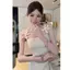 Phiên Bản Hàn Quốc Cao Cấp Thời Trang Ba Chiều Khâu Hoa Cổ Vuông Camisole Nữ Mùa Hè 2026 Phong Cách Mới Ôm Hơn Nhìn Top