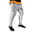 Nam Thể Thao Quần Legging Quần Chân Dây Kéo Chắp Vá Quần Sọc Nam Thư Viện Cổ Cao Phong Cách Đường Phố Skinny Quần LSTO