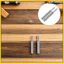 2 Chiếc Sửa Chữa Thùng Rác Phụ Kiện Giảm Chấn Yên Tĩnh Nhà Lon 7.60X1.1X1.1CM Bạc khxinggao