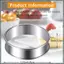 10 Chiếc Nhẫn Tart Cán Đôi Thép Không Gỉ Muffin Nhẫn Crumpet Nhẫn Tròn Tart Nhẫn Cho Gia Đình Thực Phẩm Nướng Dụng Cụ
