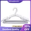 TRẮNG - Gói 10 Cái Móc Treo Chống Trơn Trượt Cho Quần Áo Trẻ Em Móc Treo PP Cho Bé Hoặc Trẻ Em 27 x 15 cm