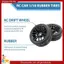 4 1 / 10 Lốp Cao Su Rc Đua Xe Lốp Trên Đường Vành Bánh Phù Hợp Cho 9068-6081 Rc Xe Phần