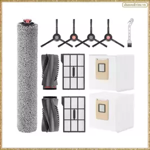 Dành Cho Bộ Thay Thế Chân Không Robot Omni E25 / E28- Bàn Chải Con Lăn, Bộ Lọc Hepa, Rag Con Lăn & Phụ Kiện Bàn Chải Bên