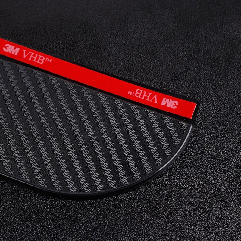 2 Chiếc Sợi carbon Gương Chiếu Hậu Ô Tô Tấm Che Mưa Cho Xe Toyota vios hilux altis avanza cross Camry Phụ Kiện Xe Hơi