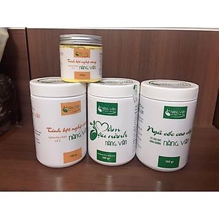 Hủ Nhựa 300-400g Nắp Vặn Thân Trắng Đục HV20-1 - Đựng Bột Nậu Nành - Bột Nghệ - Bột Bắp
