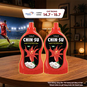 Combo 2 Tương Ớt CHIN-SU 1KG (Bao bì có thể thay đổi theo đợt nhập hàng)