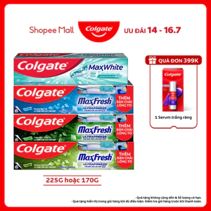 Kem đánh răng Colgate Maxfresh the mát dài lâu gấp 10 lần