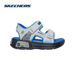 Xăng Đan/Dép Bé Trai Skechers Power Splash Hydro Gamer - 402271L-GYBK
