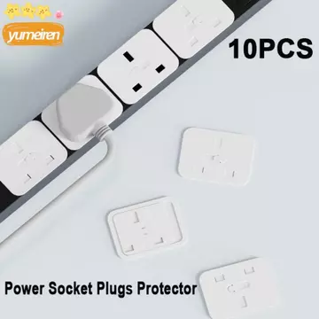YUMEIREN 10 Cái Ổ cắm bảo vệ, Bảo vệ phích cắm chống điện an toàn, phích cắm US / EU / UK Ổ cắm khóa trẻ em cho bé Khóa an ninh bằng nhựa