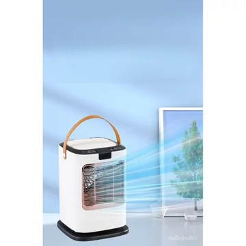 Quạt phun sương điều khiển từ xa đa chức năng 2 trong 1, quạt điều hòa mini, quạt làm mát ký túc xá, quạt điện nhỏ văn p