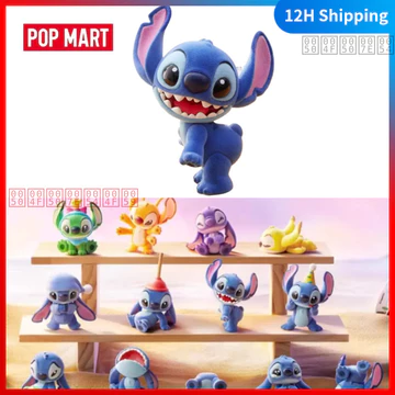 POPMART Disney Stitch Little emotions Series Blind Box Cute Figures pop mart blind box figures gift