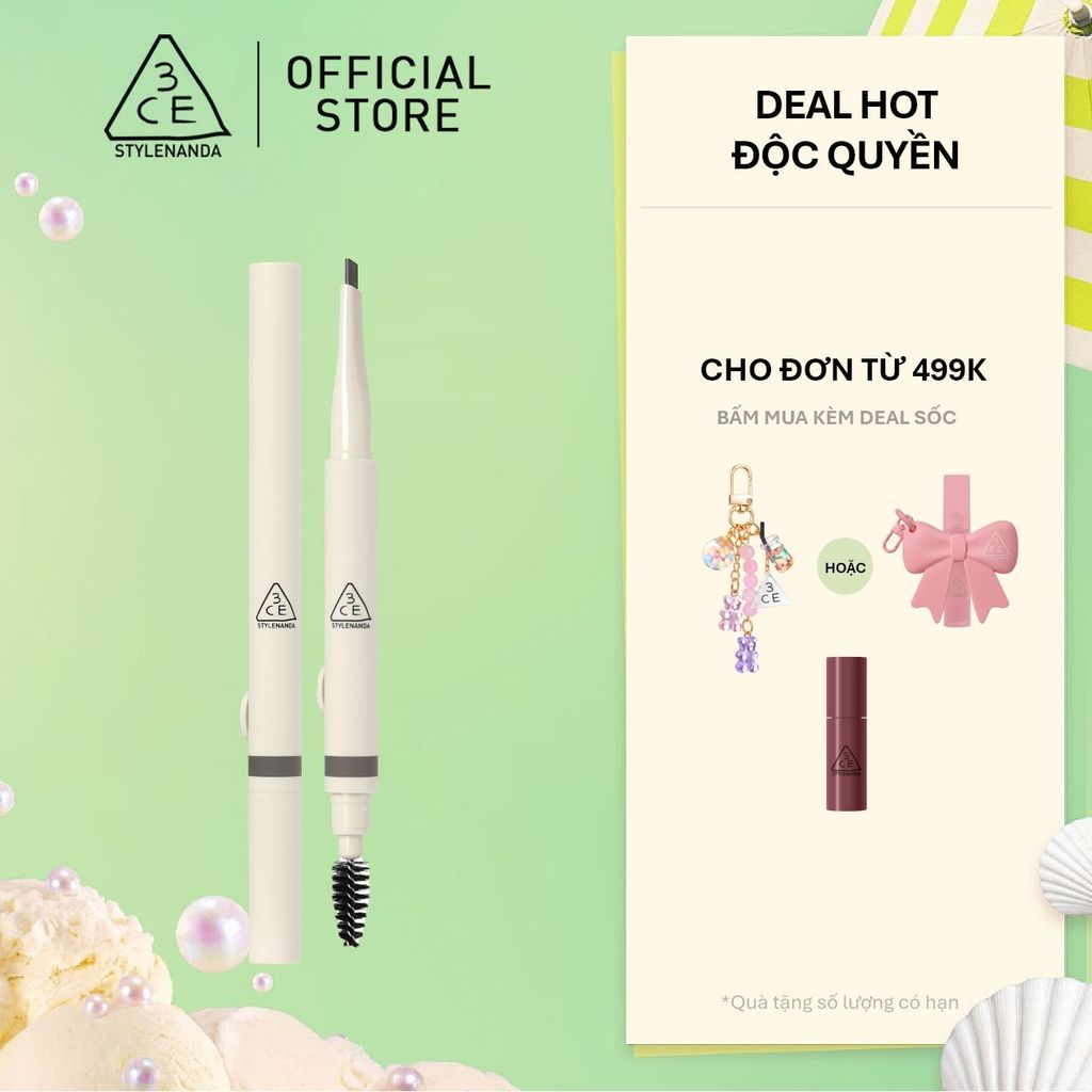 Bút Kẻ Mày Thiết Kế Dễ Sử Dụng 3CE Easy Brow ​Designing Pencil