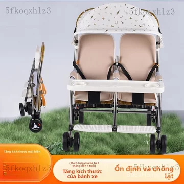 Xe đẩy em bé/Xe đẩy cho béXe đẩy em bé, xe đẩy đôi, xe đẩy mây cho trẻ em, xe đẩy em bé ngoài trời có thể gập lại, có th