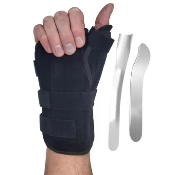 Nẹp ngón tay cái & Nẹp cổ tay | Cả hai nẹp cổ tay & Nẹp ngón tay cái kích hoạt để hỗ trợ bong gân, viêm gân, viêm gân của De Quervain, gãy xương | Viêm khớp & Đau ống cổ tay