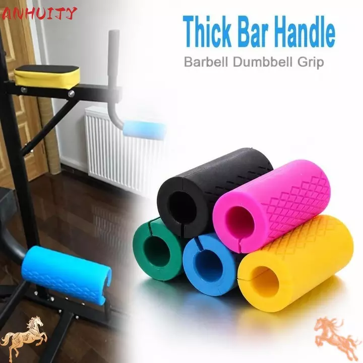 ANHUITYJ 1 Tay Cầm Barbell, Tay Cầm Quả Tạ Ly Hợp Chống Trơn Trượt, Tay Cầm 2 Inch Thoải Mái Có Tay Cầm Dụng Cụ Sức Mạnh Cánh Tay Thanh Cầm Cho Quả Tạ