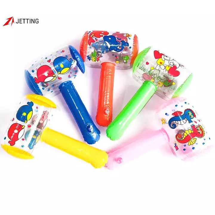 JETTING Búa bơm hơi có chuông Air Hammer Đồ chơi trẻ em Đồ chơi trẻ em Đồ dùng dự tiệc Đồ chơi bơm hơi Đồ chơi bể bơi Đồ chơi trẻ em J