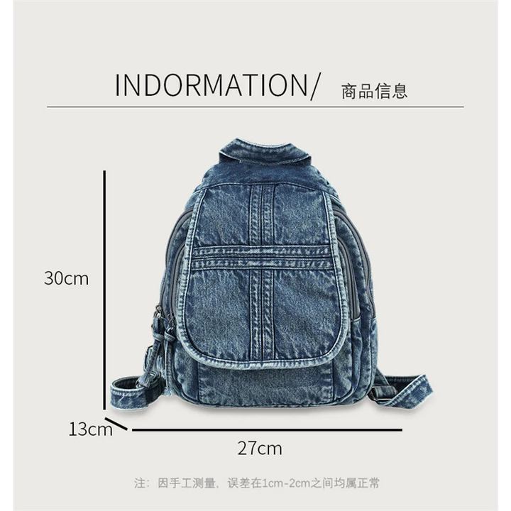 Women's Vintage Backpack – Mini, for Work – 6