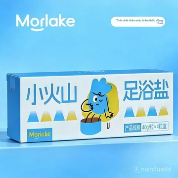 Muối ngâm chân Morlake núi lửa thảo dược túi ngâm chân khử mùi hôi chân mồ hôi spa