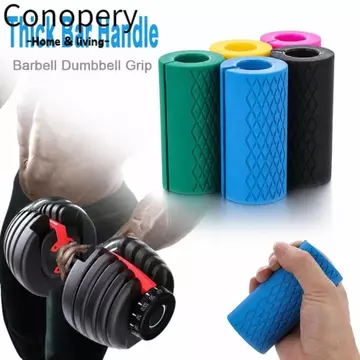 CONOPERY 1 Tay cầm tạ, Tay cầm tạ 2 Inch chống trượt, Tay cầm ly hợp tạ dày thoải mái có tay cầm thanh để tập thể dục