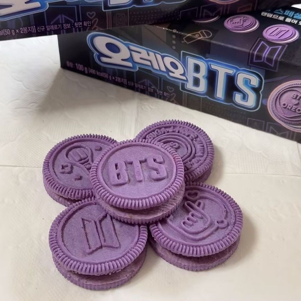 2026 Mới BTS x OREO Sandwich Cookies BTS Collector 's Edition Park ...