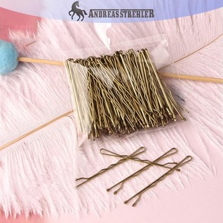 Onetimingfine 50 Chiếc 5cm Kẹp Tóc Nữ Xoăn Sóng Cầm Kiểu Tóc Kẹp Tóc Nữ Bobby Chân Tạo Kiểu Phụ Kiện Tóc VN