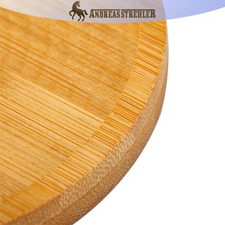 Onetimingfine 1 Khay Tre Chân Đế Cây Tròn Cho Nồi Dụng Cụ Làm Vườn VN