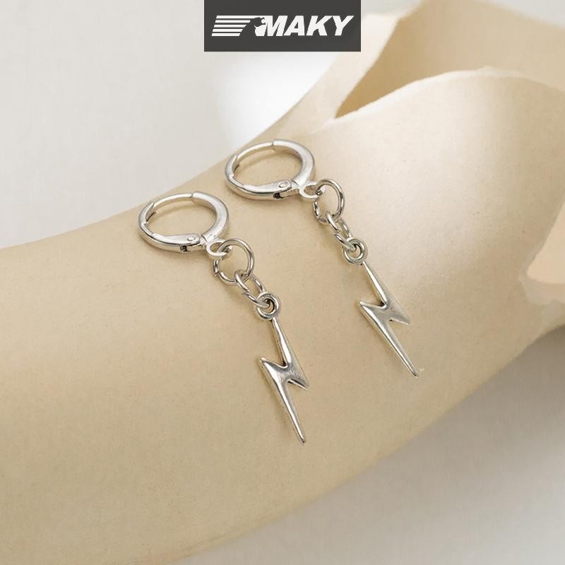 Newwellknownepic 1 Cặp Mới Y2K Không Đều Pentagram Bông Tai Nữ Ngọt Ngào Thoáng Mát Thời Trang Ngôi Sao sel Bông Tai Dự Tiệc Trang Sức Quà Tặng VN