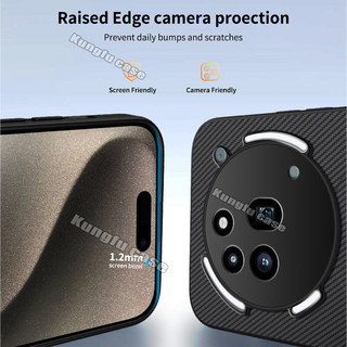 Vỏ COD cho Nothing Điện thoại 3a Pro 2a Plus Phone3aPro Phone3A (3A) 5G Họa tiết sợi Carbon Vỏ điện thoại da từ tính Vỏ cứng bảo vệ Camera chống sốc