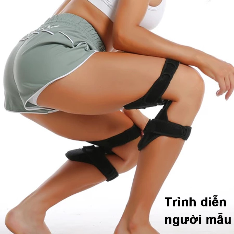 Đai Trợ Lực Khớp Gối Giảm Áp & Bảo Vệ Đầu Gối, Chống Trơn Trượt, Thoáng Khí, Dễ Điều Chỉnh Hỗ Trợ Vận Động